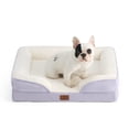 thumbnail image 1 of Cama ortopédica para perros Bedsure, 71 cm, impermeable, color lavanda, 1 of 9