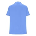 thumbnail image 6 of Shihyeh Women's V-Neck Polo Shirts UPF 50+ Short Sleeve Sun Protection Quick Dry Golf Polos Collared Shirt, 6 of 8