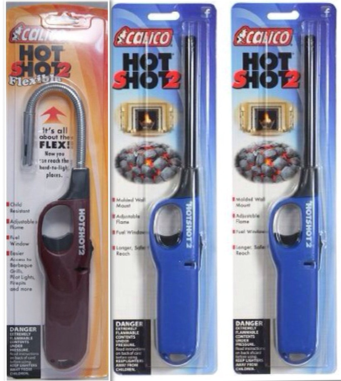 "Special" Combo 1 Pack Hot Shot 2 Flexible Utility Lighter + 2 pack