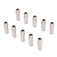thumbnail image 3 of XLR Male Microphone Connector, 10pcs Professional Nickel Plating Noise Shielding Signal Transmission High Strength 6 Pin XLR Male Connector  For Microphone, 3 of 8