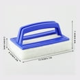 thumbnail image 6 of Yuedong Portable Hot Tub Spa Soft Cleaning Brushes Scum Sink Swimming Pool Rectangle Scum Line Waterline Scrubber Cleaner with Handle Pool Wall Scrubbing Tool Supplies, 6 of 10