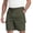 Army Green, variant on Men's Relaxed Fit Cargo Shorts with Drawstring Elastic Waist Multi-Pocket for Daily Hiking Work