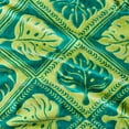 thumbnail image 5 of Better Homes & Gardens Coastal Elegant Tile Green Cotton-Blend Beach Towel, 5 of 7