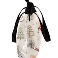 thumbnail image 4 of Christmas Canvas Leather Mix Handbag Twill Sponge Jeanette 30x10.5x39cm/11.8x4.1x15.4in, 4 of 5