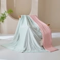 thumbnail image 1 of Cooling Summer Quilt for Single Bed, 150 x 200 cm, Reversible Multicolor Polyester Thin Lightweight Blanket for Hot Weather, Breathable and Machine Washable, 1 of 6
