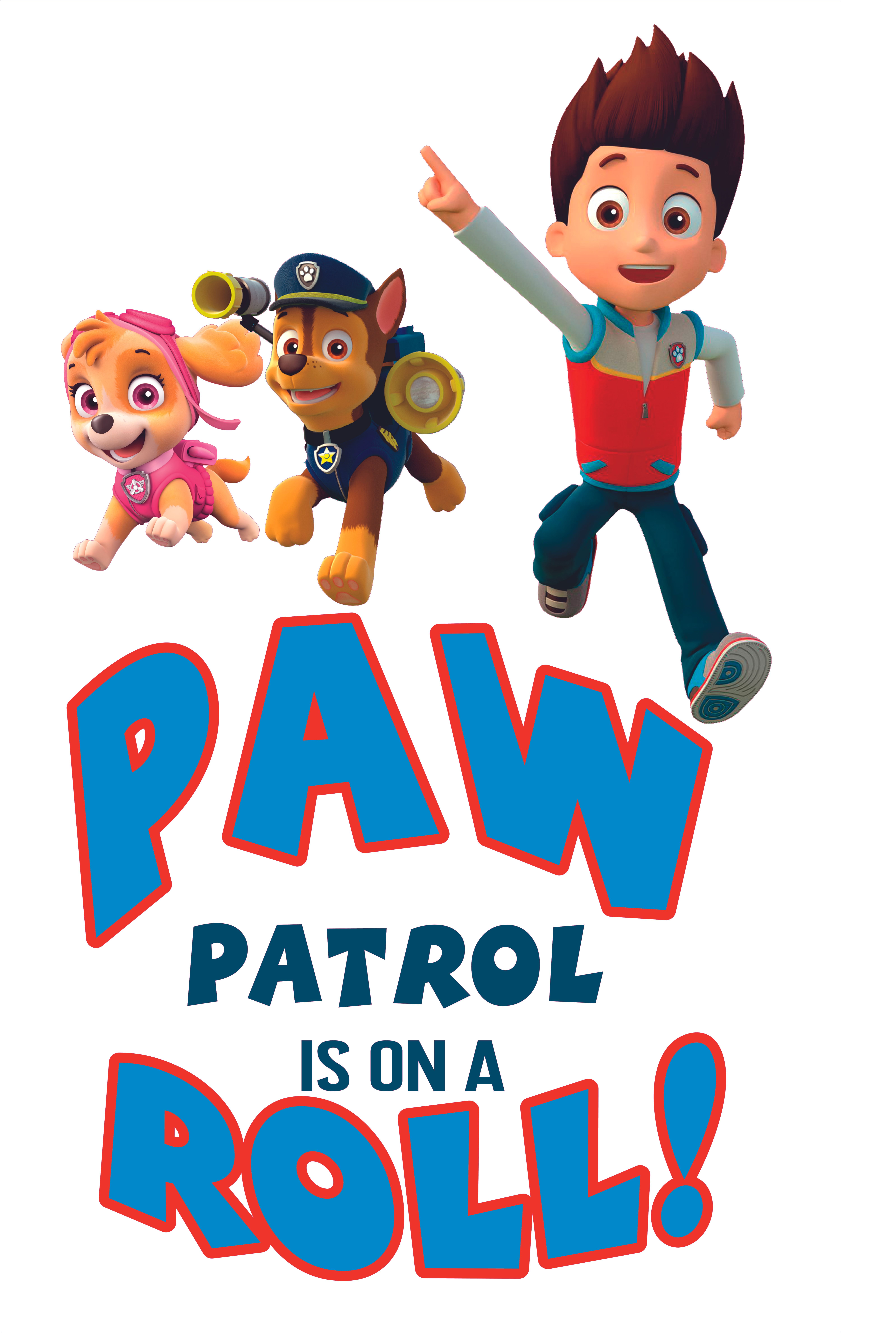 Paw Patrol Wall Decal Sticker Bedroom Vinyl Kids Chase 