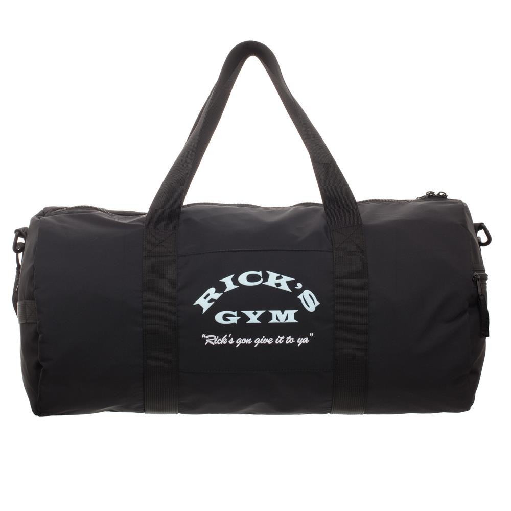 rick and morty gym bag