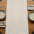 thumbnail image 5 of Table Runners 70 Inches Long Dress Scarves, Watercolor Flowers Farmhouse Coffee/Dining/Kitchen Table Decor, Holiday Table Runner, Spring Daisy Floral Butterflly Beige 13x70 Inch, 5 of 9