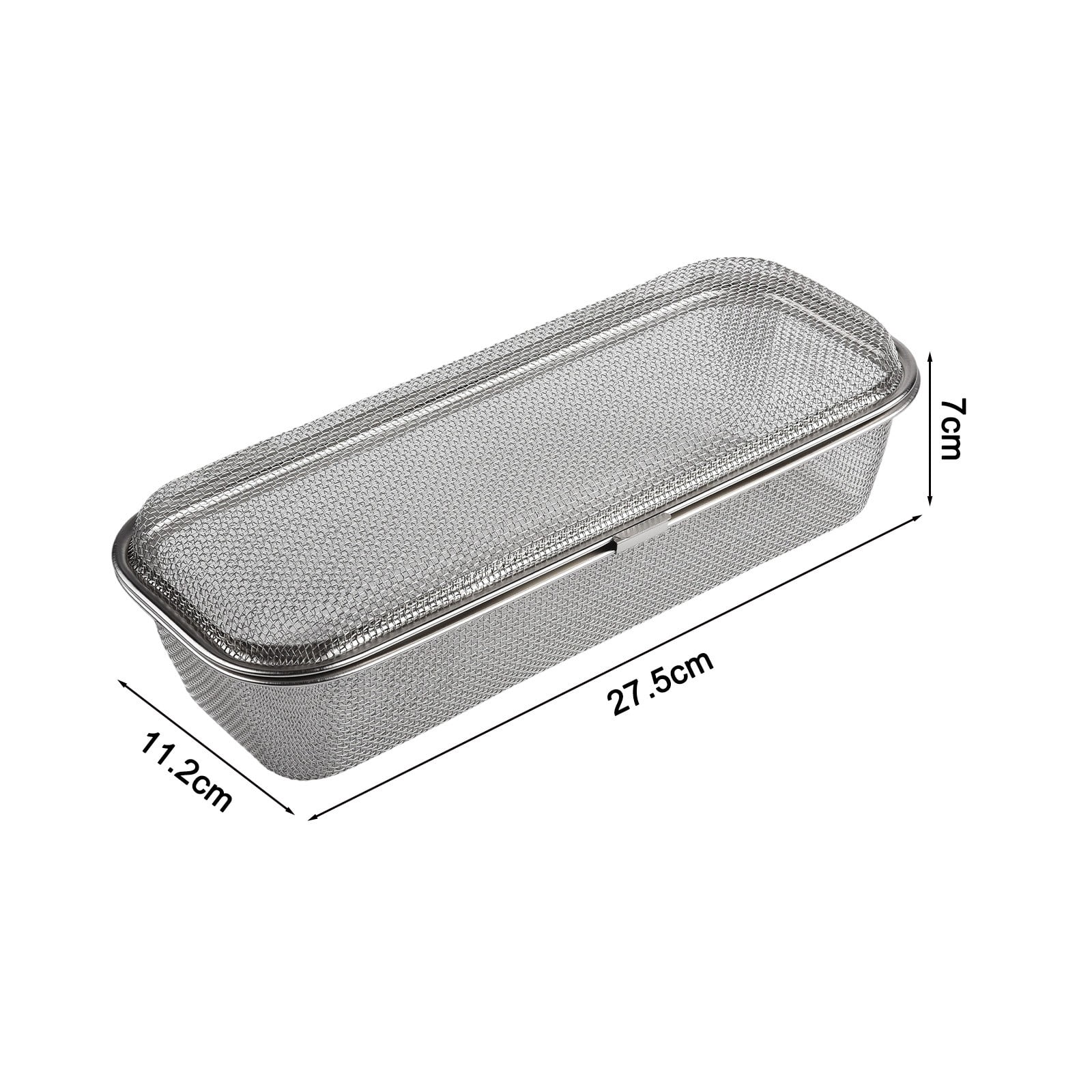 Shimoyama New Food- Grade Stainless Steel Metal Brackets Dishwasher Tableware Basket Cage For Small Items,Fork Spoon Chopsticks