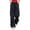 Black, variant on CHENge Baggy Jeans for Girls High Elastic Waisted Denim Pants Demin Pants with Pockets Fall Outfits,White 14-15 Years
