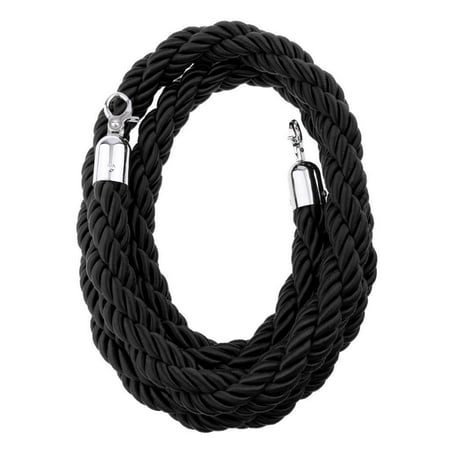 

1.5/ 3/ 2M Queue Rope Barrier Twisted/Velvet Rope Crowd Control With Ends