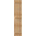thumbnail image 5 of 15"W x 71"H TimberCraft Four 3 3/8" Boards Spaced Board-n-Batten Shutters, Rough Sawn Western Red Cedar (Per Pair), 5 of 13