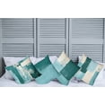 thumbnail image 4 of Ambesonne Throw Pillow Cover 4 Pack, , 24", Teal Eggshell and Sea Blue, 4 of 7
