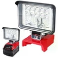thumbnail image 1 of LED Work Light for Milwaukee M18 20V Lithium Battery Super Bright Jobsite Light Portable Flashlight for Camping Emergency Tools, 1 of 5