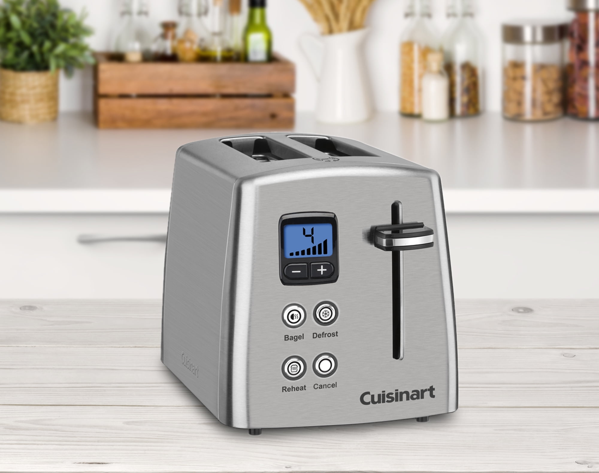2 Slice Countdown Metal Toaster - Preferred By Chefs 