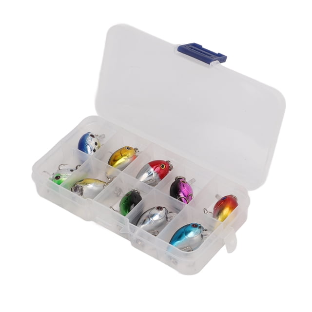 Señuelo para pesca de lubina Jadeshay 10 piezas Señuelos crankbait pequeños