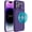 Purple, variant on iPhone 13 Pro Case Magsafe, iPhone 13 Pro Camera Protection Case [Support Magsafe Charger] with Slide Lens Cover,Slim Magnetic Case for iPhone 13 Pro 6.1",Green
