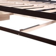 thumbnail image 7 of Espresso Twin Wooden Daybed with Trundle Bed and Two Storage Drawers , Extendable Bed Daybed,Sofa Bed for Bedroom Living Room, 7 of 7