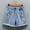 Blue#02, variant on EGNMCR Pinks Toddler Baby Girls Casual Denim Shorts Summer High Waisted Jeans Ruffle Bloomer Short-Pinks-10-11T