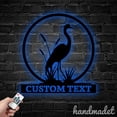 thumbnail image 2 of Handmadetneonsign Heron Metal Wall Art, Heron Metal Sign Wall Decor, Heron Metal Sign Wall Decor, 2 of 5