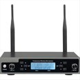 thumbnail image 4 of Professional Dynamic Handheld Microphone with Receiver One-to-Two Mic Stage Singing KTV Audio Karaoke System US Plug,2 * Microphone 1 * Receiver,Black, 4 of 6