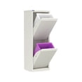 thumbnail image 2 of Armoire de Rangement en Métal Polyvalente à 2 Portes de 13 Po L - Blanc, 2 of 4