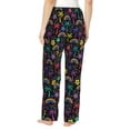 thumbnail image 3 of Daiia Colorful Palms Women's Sleep Pant with Pockets and Drawstring,Pajama Pants-XX-Large, 3 of 9