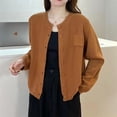 thumbnail image 2 of Casual Vintage Loose Long Sleeve Cable Knit Cardigan For Women, Perfect For Early Spring Outfits. Stylish And Trendy Layering Piece For Everyday Wear Cardigan Sweaters For Women, 2 of 17
