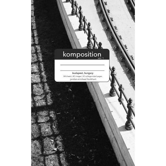 Komposition Vol. 1: Composition Notebook - Budapest, Hungary, (Paperback)