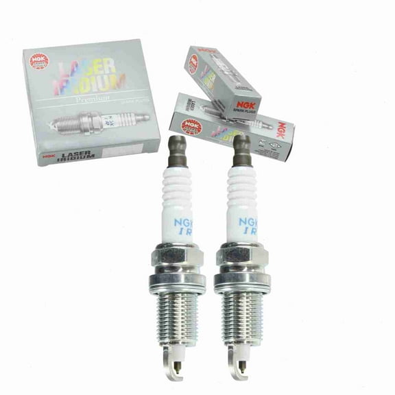 2 pc NGK 4462 Laser Iridium Spark Plugs for 33-843220Q 8M0037136 8M0058936 Ignition Wire Secondary