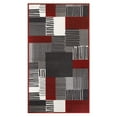 thumbnail image 1 of BY COCOON 2'6''x5' Runner Rug| Carpet Runner Kitchen Runner Washable Rug Runners Rugs for Hallway Non Slip (80 Cm x 150 Cm Red Rug), 1 of 1