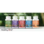 Healthy One Fruits and Veggies Supplement, 27 Superfood Vitamins, 120 Capsules, 60 Serving