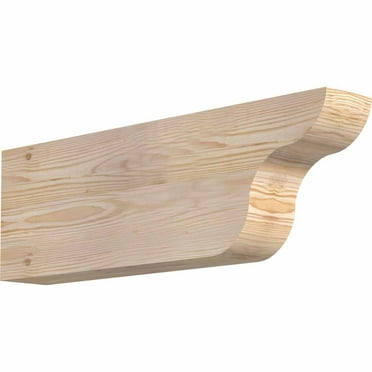 3 1/2"W x 8"H x 24"L Carmel Smooth Rafter Tail, Douglas Fir