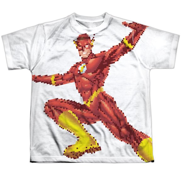 Jla - Flashbit - Youth Short Sleeve Shirt - Small