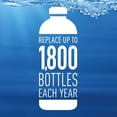 thumbnail image 3 of Filtros para botellas de agua Brita Replacement, 5 unidades, negros, 3 of 5