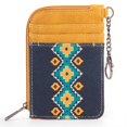 thumbnail image 1 of Billetera para Tarjetas Montana West Wrangler para Mujer con Estampado Azteca, 1 of 6