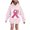 Pink D, variant on WRKEKC Hoodies for Girls Soft Warm Cozy Comfortable Long Sleeve Print Breast Cancer Awareness Ribbon Heart Pullover Hoodie with Pockets for Fall Winter 3-14 Years