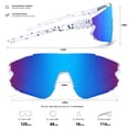 thumbnail image 4 of Gafas de Sol para Niños SEKKAF de Béisbol Protección UV400 Edad 5-12, 4 of 6