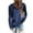 Blue, variant on Women Zip Up Cardigan Sweater Oversized Long Sleeve Drawstring Hoodie Sweater Knit Open Front Hooded Outwear Coat
