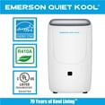 thumbnail image 6 of Emerson Quiet Kool 40-Pint Dehumidifier, 6 of 12