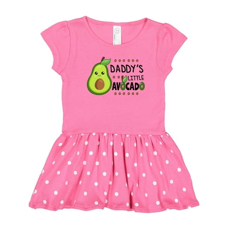 

Inktastic Daddy s Little Avocado with Cute Baby Avocado Gift Toddler Girl Dress
