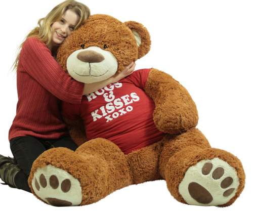 hug teddy bear