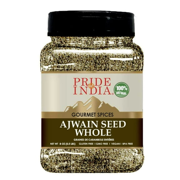 Pride of India Ajwain Seed Whole, 7 oz