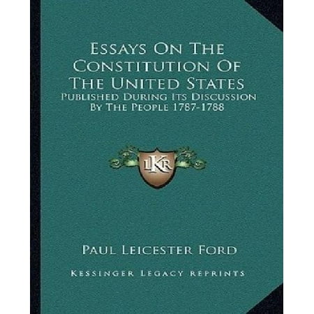 Business Plan Writers Calgary Essays On The Constitution Of The United States Published During Its Discussion By The People College Report Writing Service also Content Writer Essays On The Constitution Of The United States Published During Sample Essay Proposal