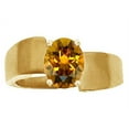 thumbnail image 2 of Tommaso Design� Oval 9x7mm Genuine Citrine Ring, 2 of 9