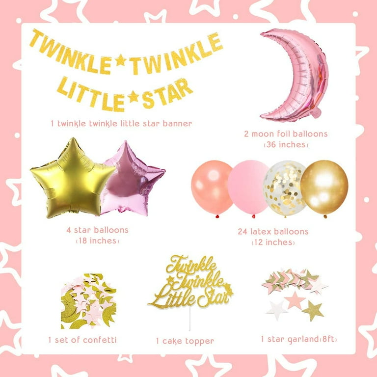 Twinkle twinkle little star banner sale walmart