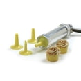 thumbnail image 3 of Norpro Deluxe Cookie Press with Icing Gun, 8.5in/21.5cm and holds 1.25c/10oz, as shown, 3 of 4