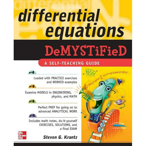 Differential Equations Demystified, (Paperback)