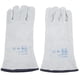 thumbnail image 1 of Par de guantes de soldadura con palma completa, resistentes al desgaste, protectores de manos resistentes al calor, cuero de vaca, gris, para llevar, 1 of 14