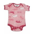 thumbnail image 3 of Wild and Cozy - Horse Print Cotton Onesie for Infant Baby Girls' 27761-12-18Months (pink wild at heart), 3 of 3
